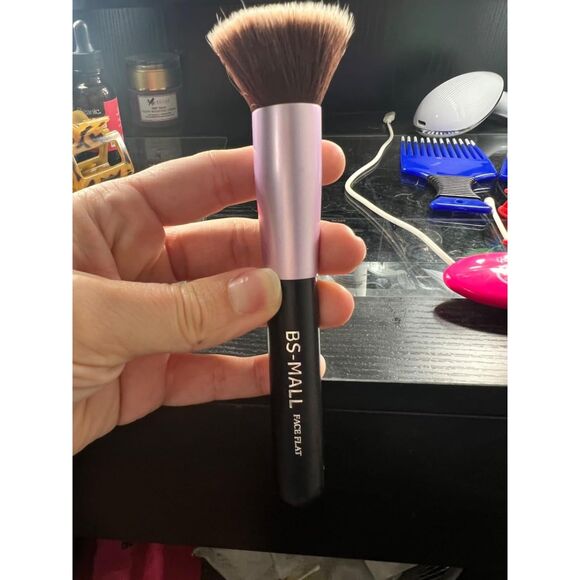 Bs-Mall 14 Pieces Purple Premium Synthetic Makeup Brushes With Travel Case - Picture 5 of 5